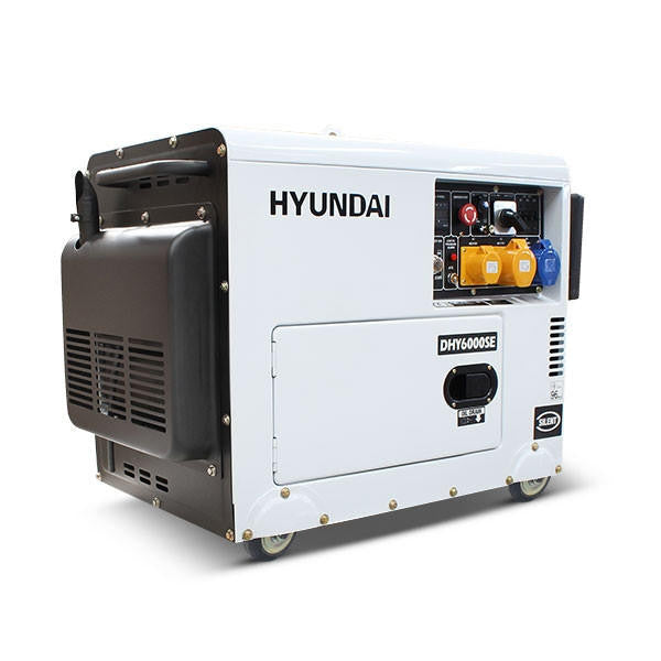 5.2kW 6.5kVA Silent Diesel Generator Electric Start AVR Canopy 230V 115V Single Phase Standby Genset