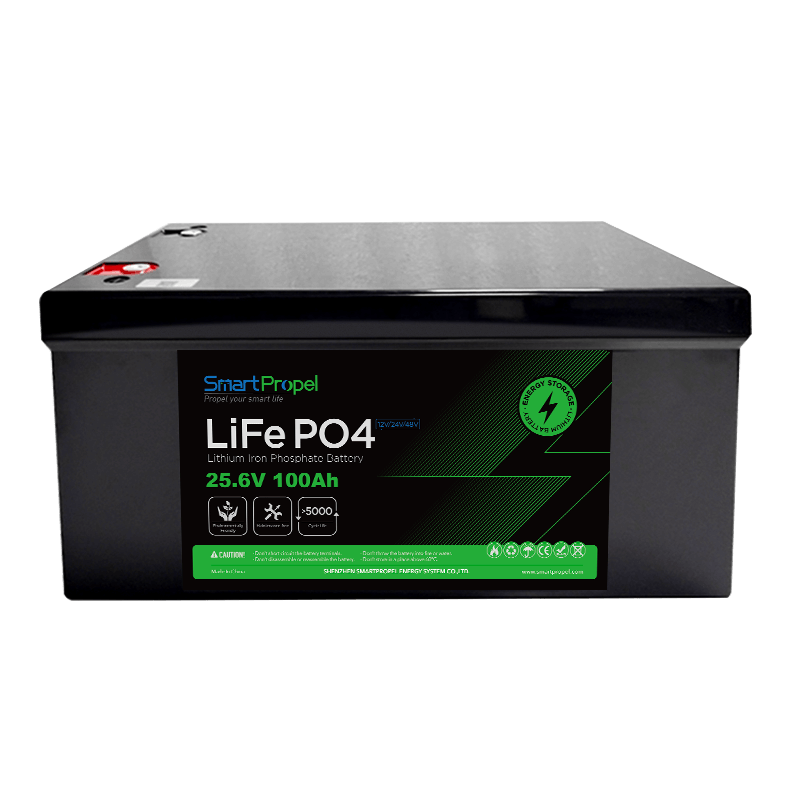 24V 100Ah LiFePO4 Lithium Battery Solar RV Marine Off Grid Trolling Motor Rechargeable Lithium Ion Battery