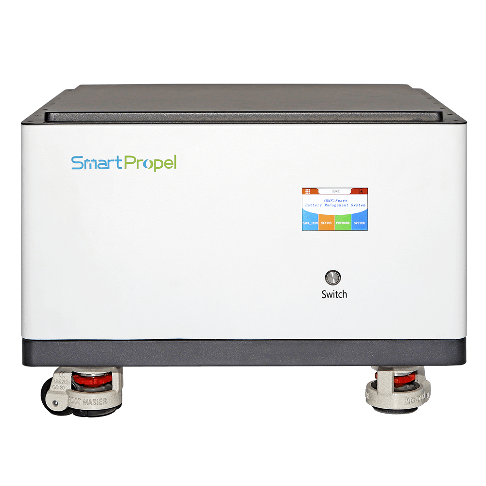 10kWh Stacked High Voltage LiFePO4 Home Energy Storage Battery Solar Lithium Battery for Hybrid Inverter