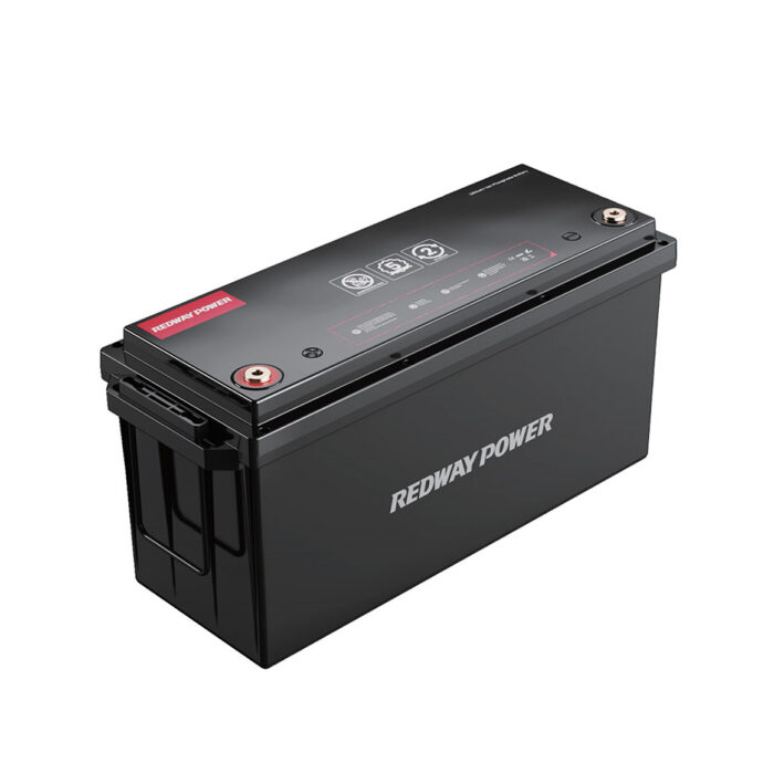 12V 100Ah LiFePO4 Deep Cycle Lithium Battery for RV Marine Solar Off Grid Golf Cart Rechargeable Battery