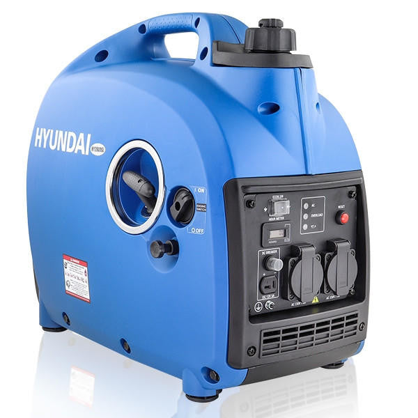2000W Portable Petrol Inverter Generator Pure Sine Wave Quiet 58dB Recoil Start RV Camping Home Backup