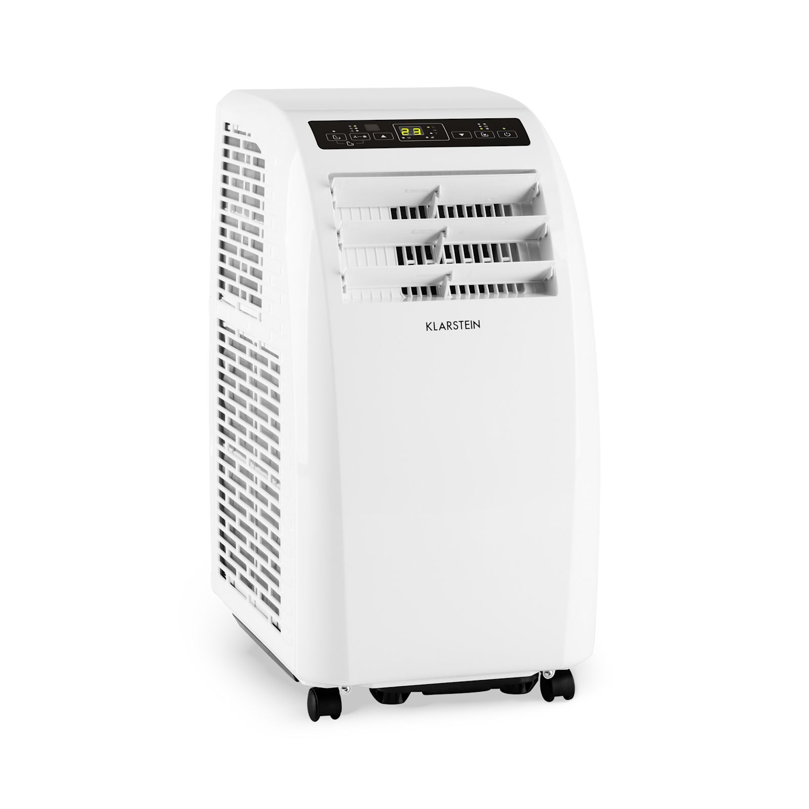10000 BTU Portable Air Conditioner for Home 3 in 1 Cooling Dehumidifier Fan Energy Class A+ R290 for Rooms 15-25 m2 63 dB White