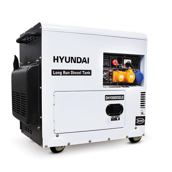 5.8kW 7.5kVA Silent Long Run Diesel Generator Electric Start 25L Tank Canopy Standby Genset Single Phase