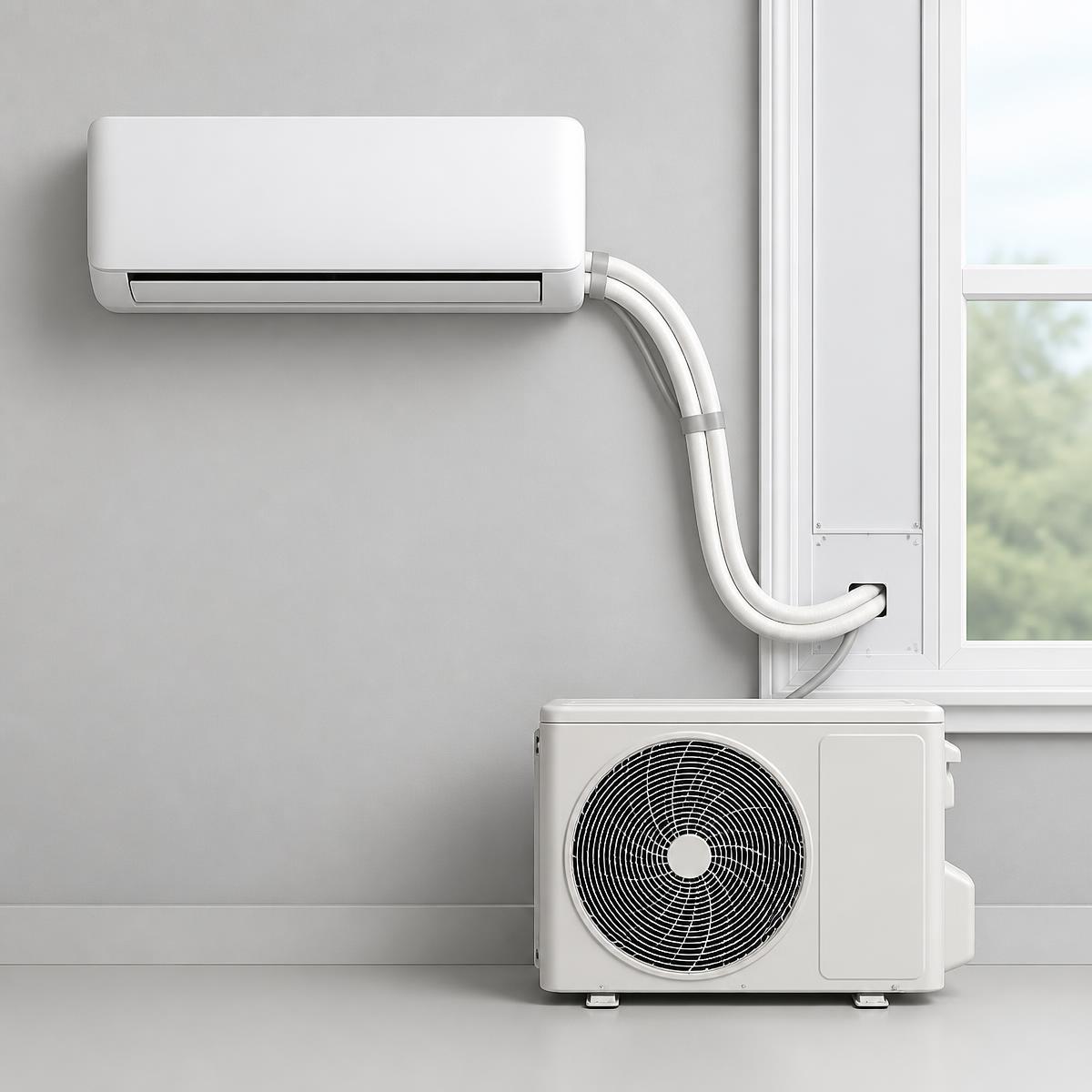 Installation-free split systems